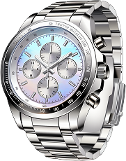 chronoedge stainless steel watch